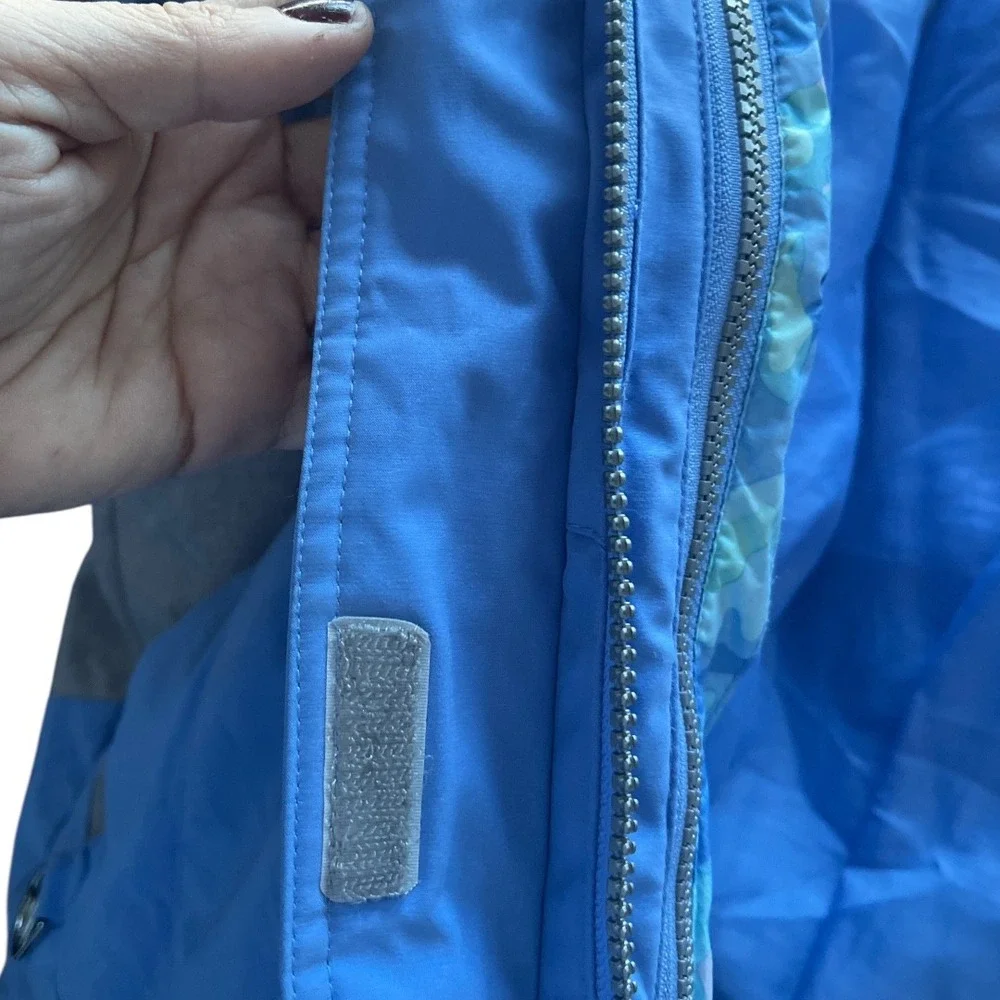 Gerry Youth 3 in 1 Systems Ski Jacket‎ Light Blue Girls Size 14 16